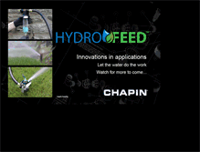 Tablet Screenshot of hydrofeed.com